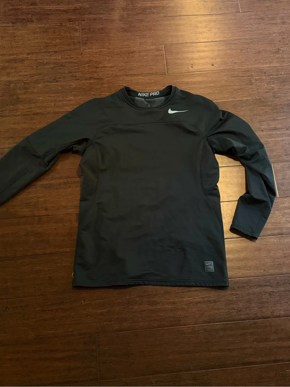 Nike Black Long Sleeve Dri-FIT Top